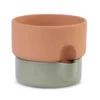 Oasis självvattnande kruka medium Ø20,5 cm, Terracotta-Grön