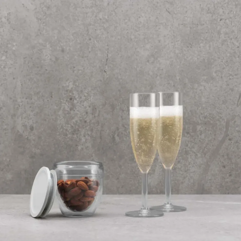 Oktett champagneglas 6-pack, 12 cl