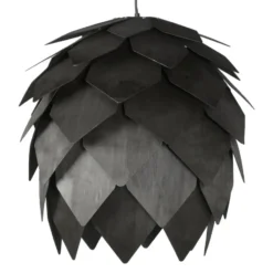 Olsson & Jensen taklampa trä, Svart