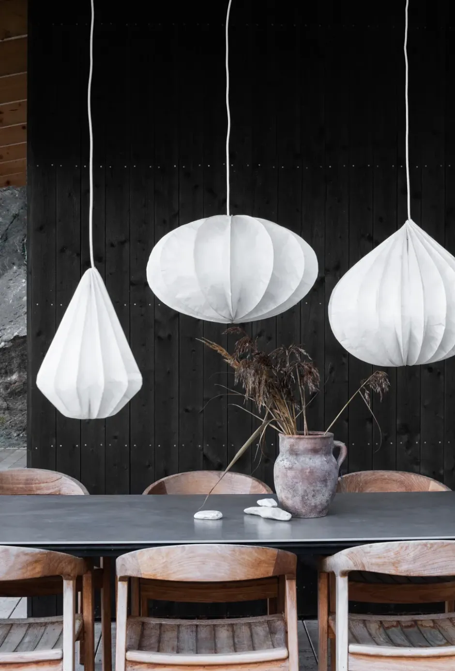 Onion pendel, White