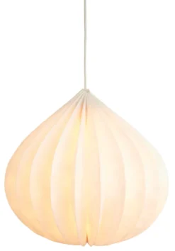 Onion pendel, White