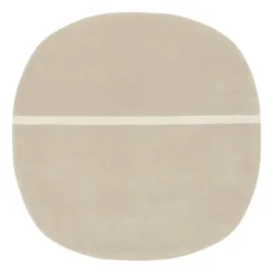 Oona matta 140x140 cm, Sand