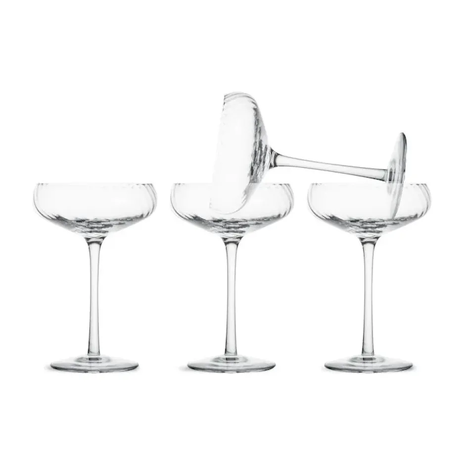 Opacity champagnekupa 30 cl 4-pack, Klar