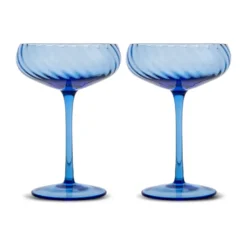 Opacity champagnekupa 30 cl 2-pack, Blå