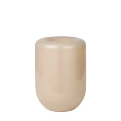 Opal vas L 20 cm, Beige