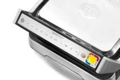 Optigrill GO772DS0 2-in-1 bordsgrill, Rostfritt stål