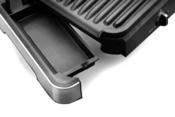 Optigrill GO772DS0 2-in-1 bordsgrill, Rostfritt stål