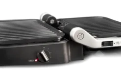 Optigrill GO772DS0 2-in-1 bordsgrill, Rostfritt stål
