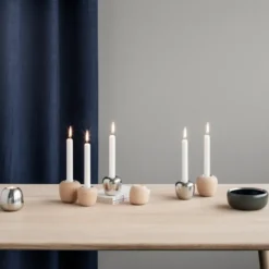 Ora ljusstake rostfritt stål, Liten