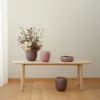 Ora vas 17 cm, Dusty rose-powder