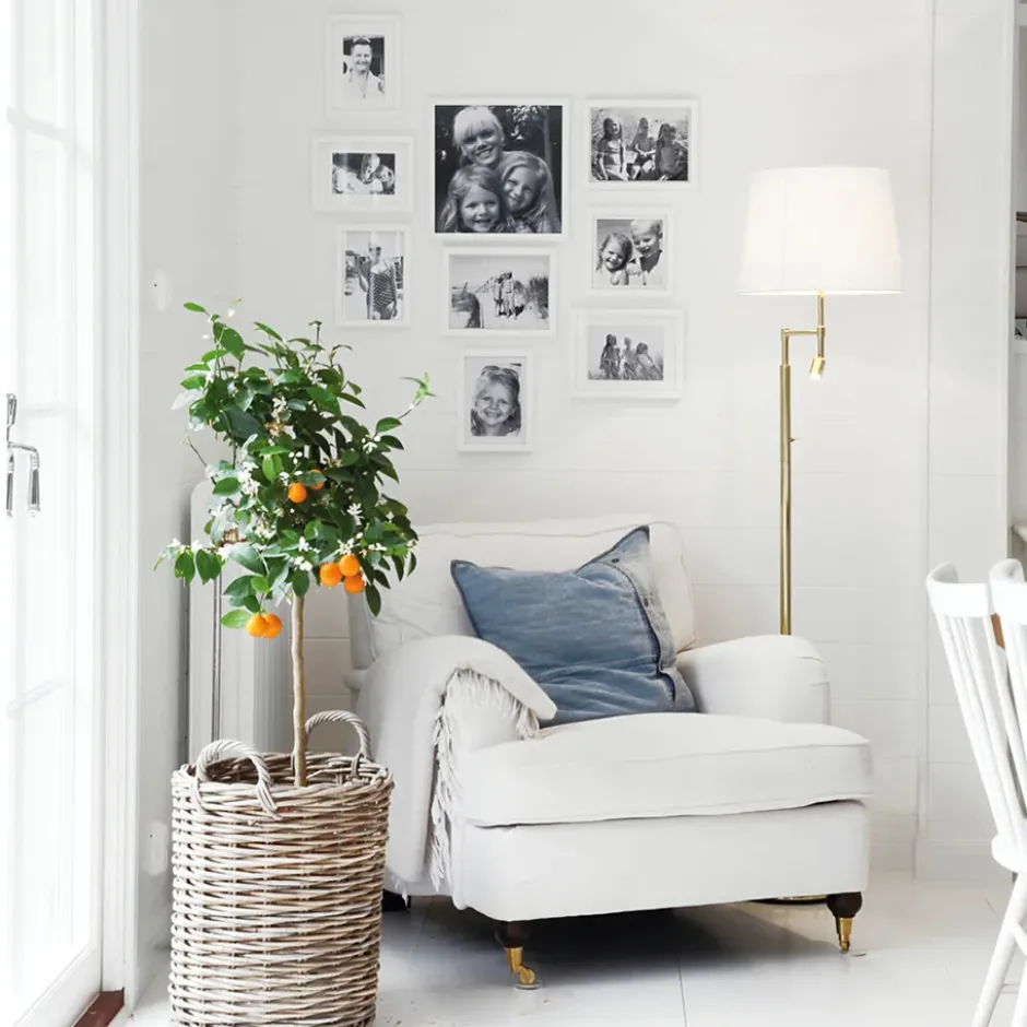Orlando golvlampa, sandsvart