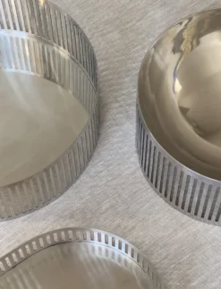 Orlo serveringsskål steel, Ø20 cm