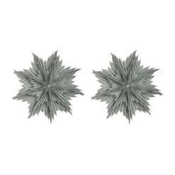 Oslo julstjärna Ø80 cm 2-pack - Grå