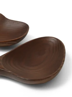 Os salladsbestick 2 delar, Dark brown