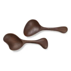 Os salladsbestick 2 delar, Dark brown