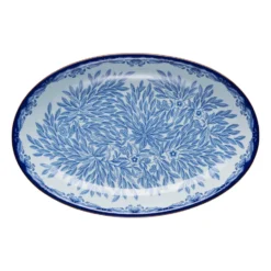 Ostindia Floris ovalt serveringsfat, 22x33 cm