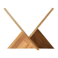 Ottawa tidningsställ, Natural oak