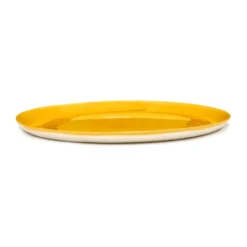 Ottolenghi Feast serveringsfat Ø35 cm, Yellow stripes-red
