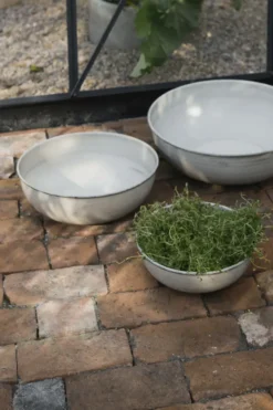Out bowl 3 delar, Beige