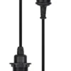 Outdoor kabelset, Black, 500 cm, E27