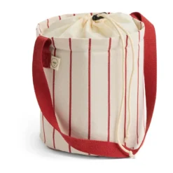 Outdoor Market flaskväska, Beige-red, medium