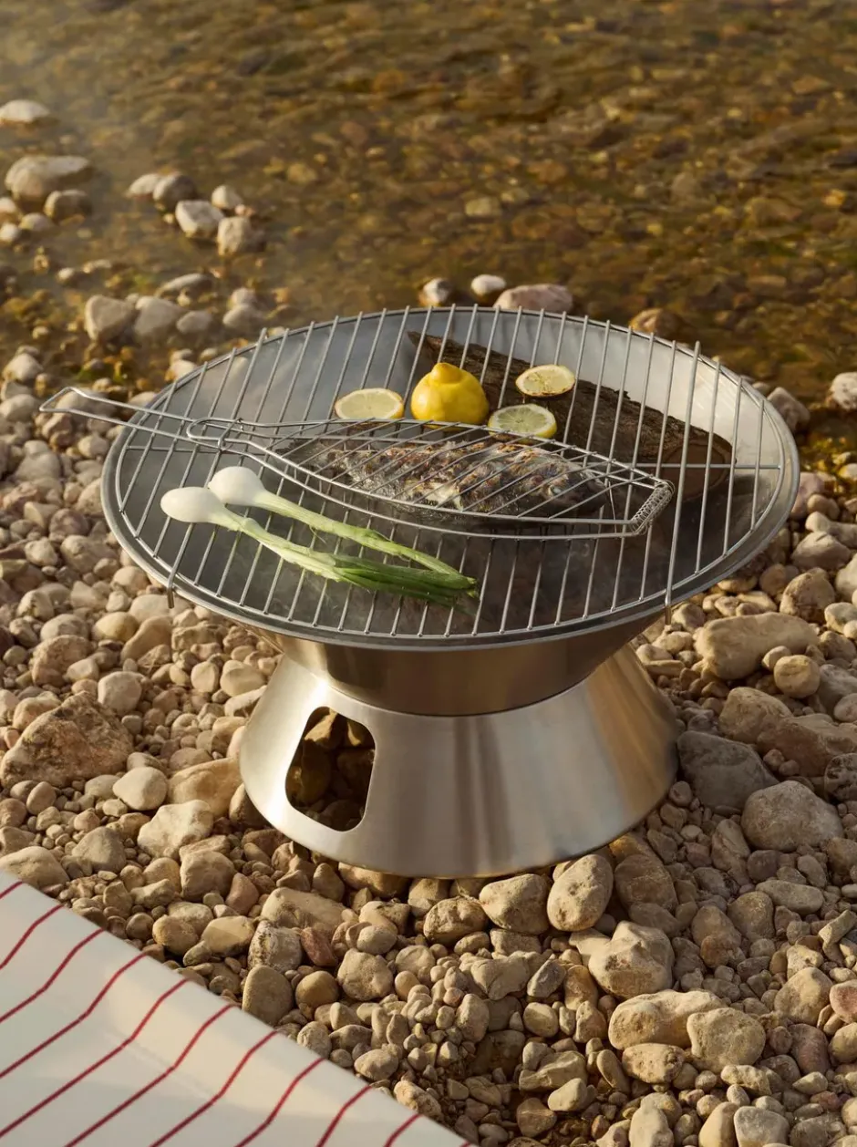 Outdoor Market grill, Rostfritt stål, Ø60 cm