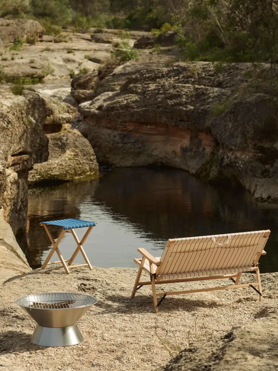Outdoor Market grill, Rostfritt stål, Ø60 cm