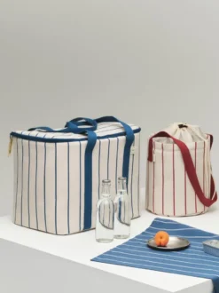 Outdoor Market kökshandduk, Blue-beige, 2-pack