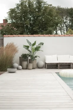 Out kruka 4 delar, Beige