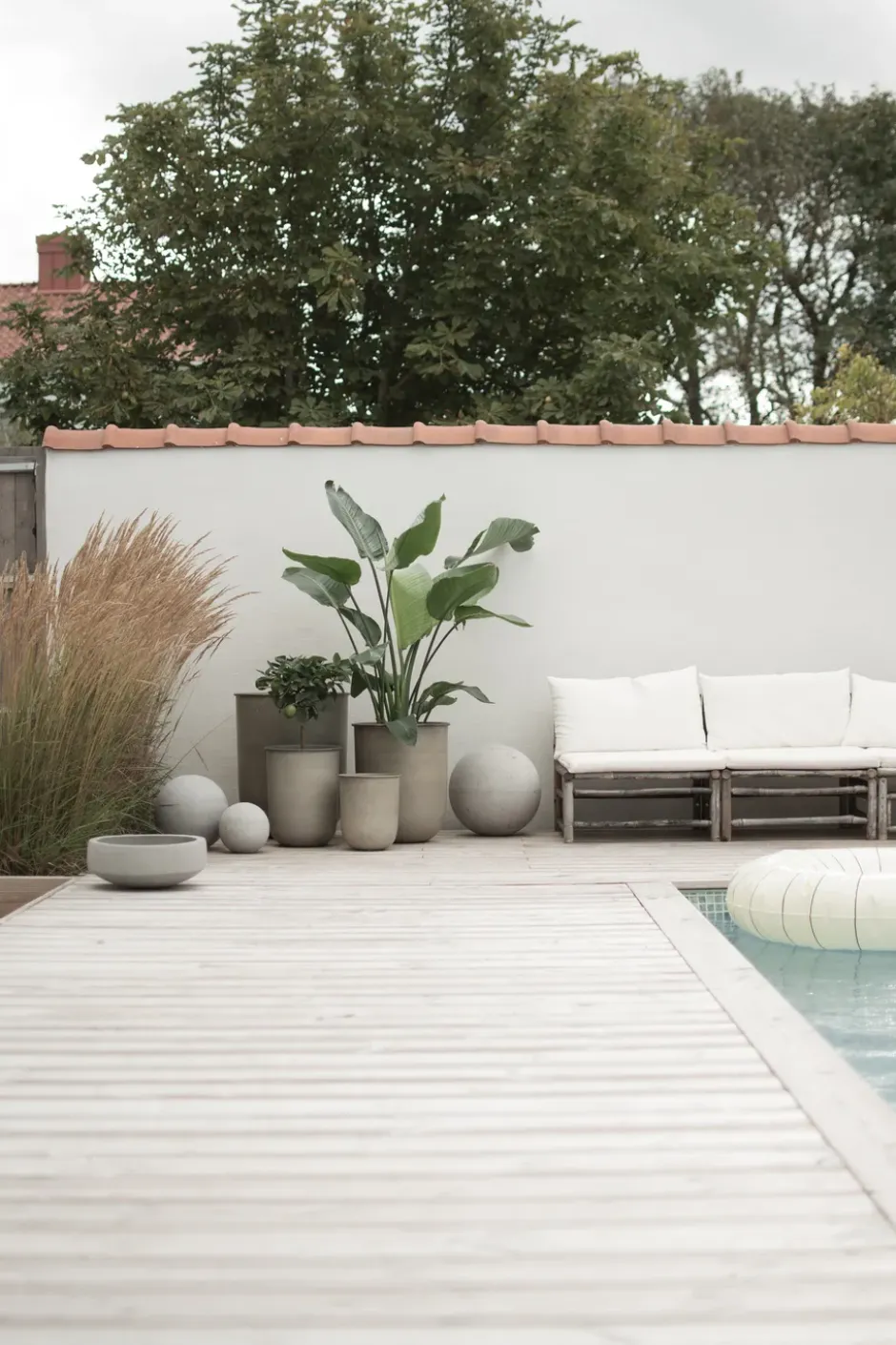 Out kruka 4 delar, Beige