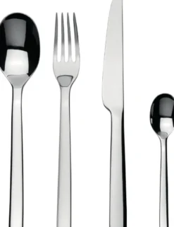 Ovale bestickset 24 delar, Rostfritt stål