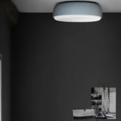 Over Me plafond Ø40 cm, Dusty blue (blå)