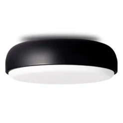 Over Me plafond Ø50 cm, Mattsvart