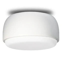 Over Me plafond Ø20 cm, Vit