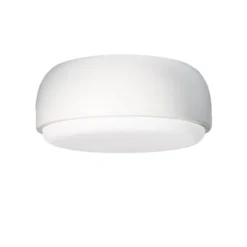 Over me plafond Ø30 cm, vit