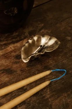 Oyster dekorationsskål 10,5 cm, Mässing