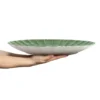 Oyster fat rund 42 cm, Forest green