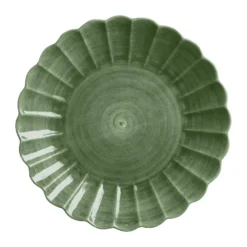 Oyster fat rund 42 cm, Forest green