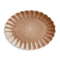 Oyster fat 30x35 cm, Cinnamon