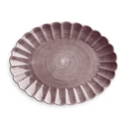 Oyster fat 30x35 cm, Plommon