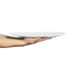 Oyster fat 30x35 cm, Vit