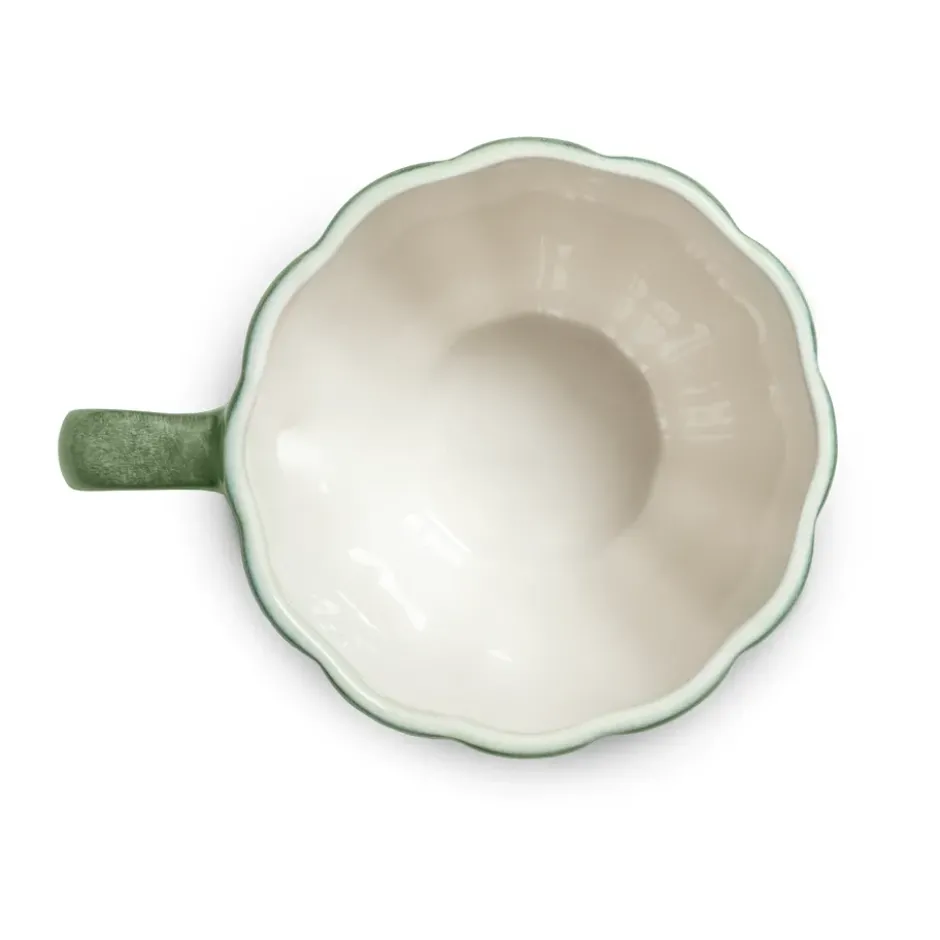 Oyster mugg 60 cl, Forest green