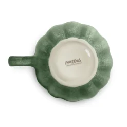 Oyster mugg 60 cl, Forest green