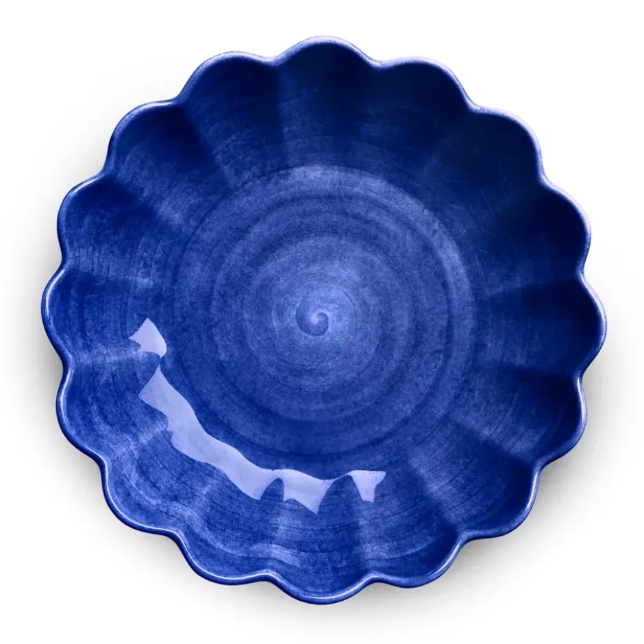 Oyster skål Ø31 cm, Blå