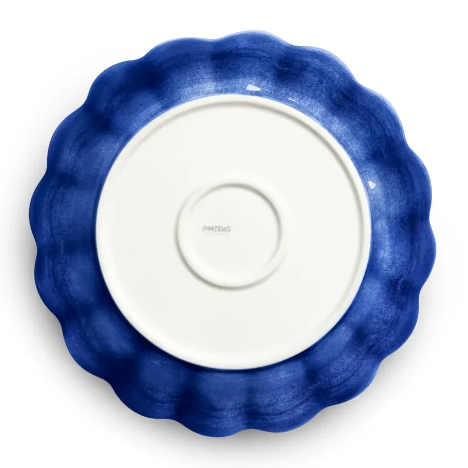 Oyster skål Ø31 cm, Blå