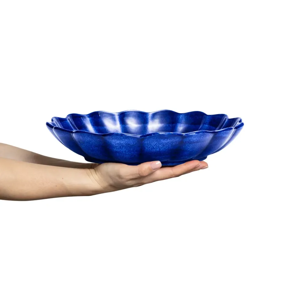 Oyster skål Ø31 cm, Blå