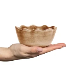 Oyster skål Ø13 cm, Cinnamon