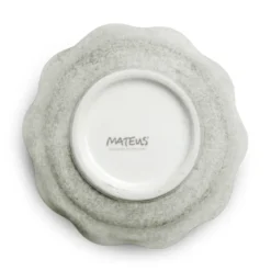 Oyster skål Ø13 cm, Grå