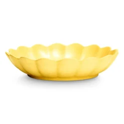 Oyster skål Ø31 cm, Gul