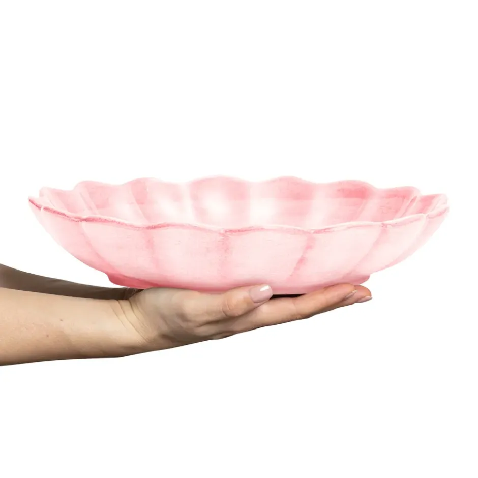 Oyster skål Ø31 cm, Ljusrosa